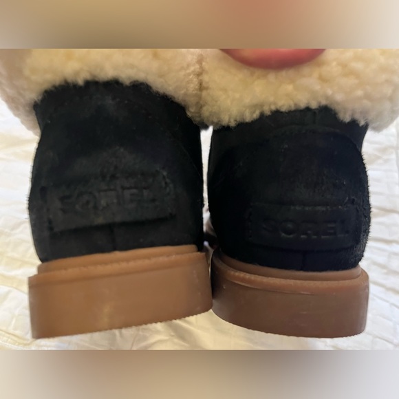 SOREL Ainsley Conquest Weatherproof Shearling Lined Cold Weather Boots - Picture 7 of 9